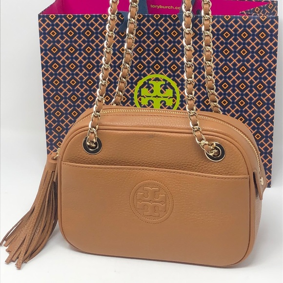 NWT Tory Burch Bombe crossbody w chain - Picture 5 of 8